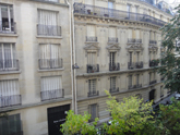 Exterior View of Central Paris Apartment